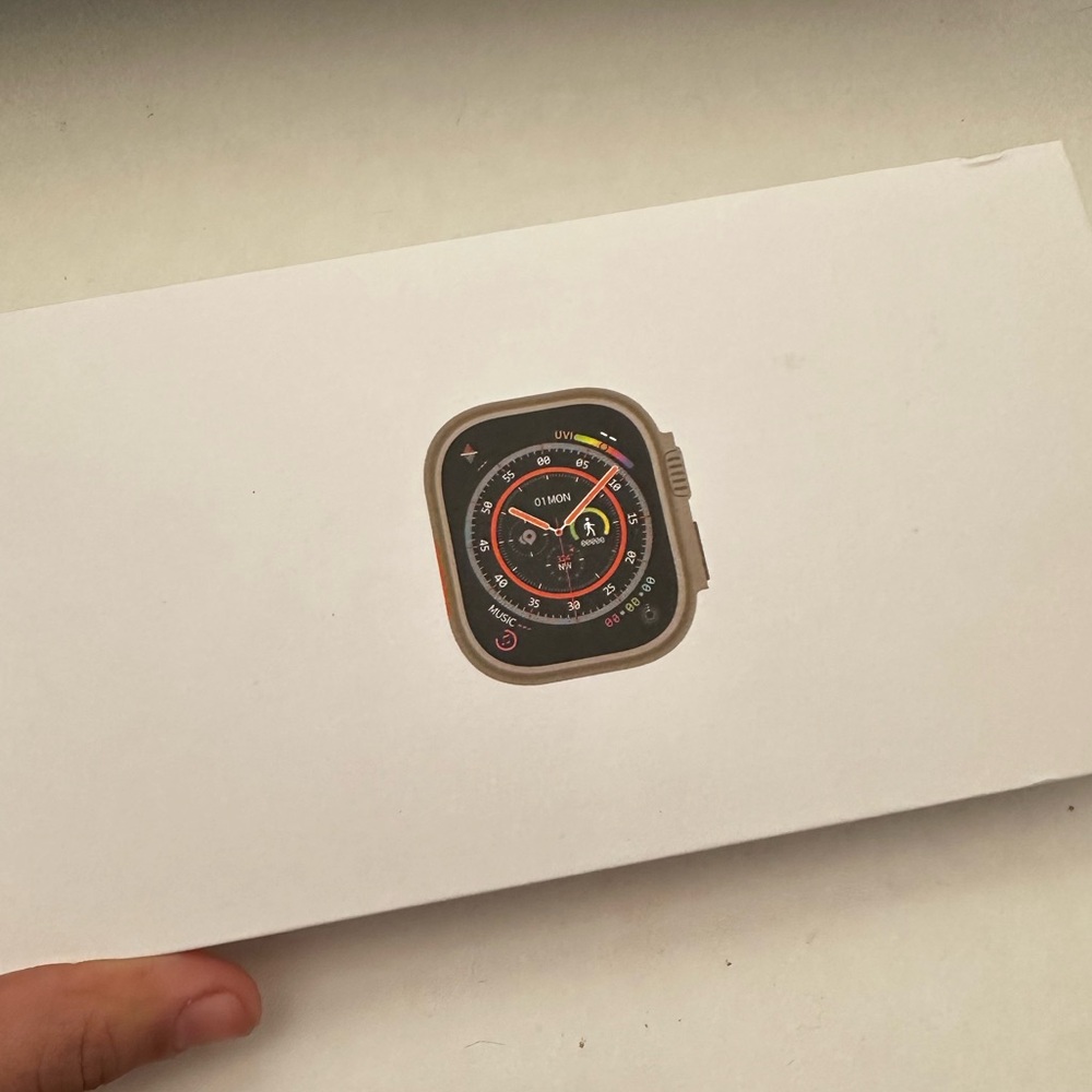 Ultra Smart Watch 49mm, HD Screen, Bluetooth Text/Calls, Fitness, Android & IOS